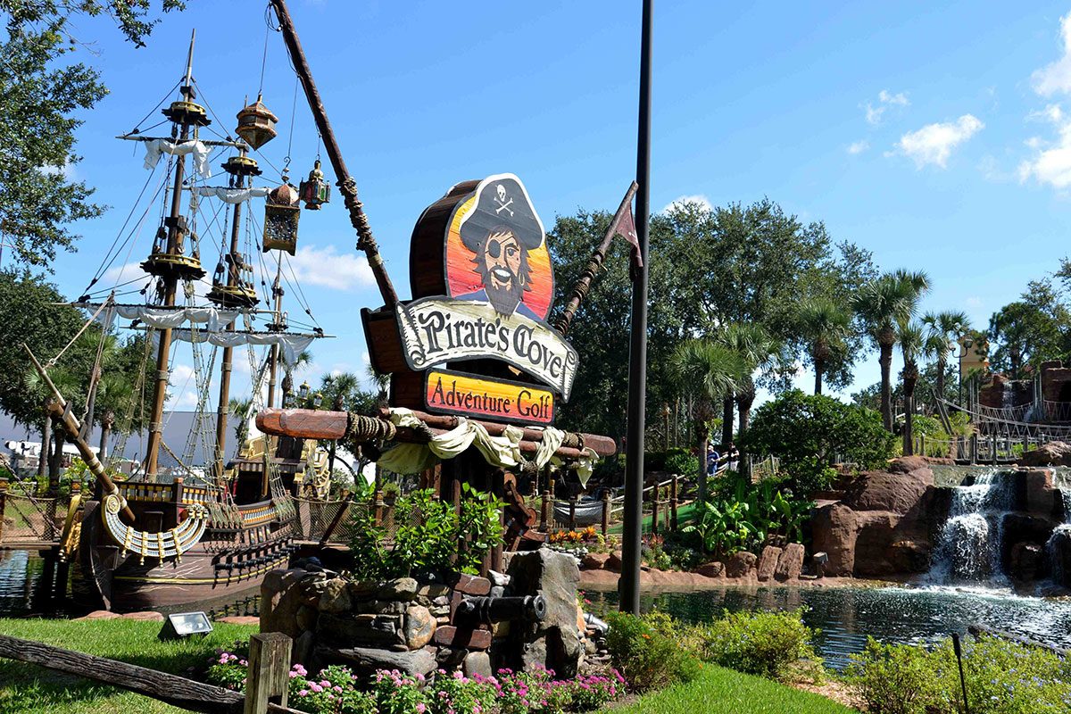 Pirate's Cove Adventure Golf in Florida